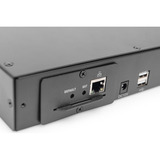 Digitus Switch KVM modular CAT 5 de 8 puertos negro