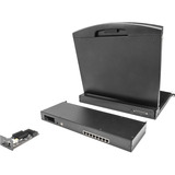 Digitus Switch KVM modular CAT 5 de 8 puertos negro
