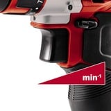 EINHELL Atornillador inalámbrico TE-CD 12/1 Li, 12Volt, Taladro/destornillador rojo/Negro