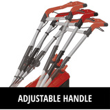 EINHELL Cortacésped a batería Power X-Change RASARRO 36/34, 36 Voltios (2x18V) rojo/Negro