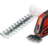 EINHELL GE-CG 18/100 tijera de césped inalámbrica 8 mm 18 V Ión de litio Negro, Rojo, Podadora rojo/Negro, 8 mm, 20 cm, 10 cm, Negro, Rojo, Ión de litio, 18 V