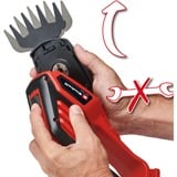 EINHELL GE-CG 18/100 tijera de césped inalámbrica 8 mm 18 V Ión de litio Negro, Rojo, Podadora rojo/Negro, 8 mm, 20 cm, 10 cm, Negro, Rojo, Ión de litio, 18 V
