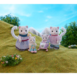 EPOCH Sylvanian Families - Familia de Leopardos de las Nieves, Juegos de construcción 