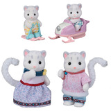 EPOCH Sylvanian Families - Familia de Leopardos de las Nieves, Juegos de construcción 