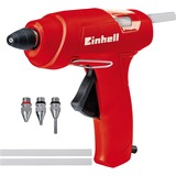 Einhell TC-GG 30 Negro, Rojo, Pistolas termoencoladoras rojo/Negro, Negro, Rojo, Cerámico, Cuero, Metal, De plástico, 1,1 cm, Corriente alterna, 220 - 240 V, 50 Hz