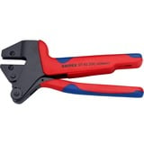 KNIPEX 97 43 200, Crimpadora rojo/Azul