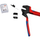 KNIPEX 97 43 200, Crimpadora rojo/Azul