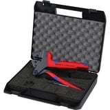 KNIPEX Alicates de sistema de crimpar, Crimpadora rojo/Azul