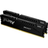 Kingston FURY FURY Beast módulo de memoria 16 GB 2 x 8 GB DDR5 5600 MHz, Memoria RAM negro, 16 GB, 2 x 8 GB, DDR5, 5600 MHz, 288-pin DIMM