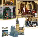 LEGO Harry Potter Castillo de Hogwarts™: Torre Central, Juegos de construcción Juego de construcción, 10 año(s), Plástico, 2135 pieza(s), 3,53 kg
