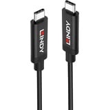 Lindy 43348 cable USB USB 3.2 Gen 2 (3.1 Gen 2) 3 m USB C 10 Gbit/s 60 W Negro negro, 3 m, USB C, USB C, USB 3.2 Gen 2 (3.1 Gen 2), 10 Gbit/s, Negro