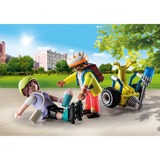 PLAYMOBIL City Life Starter Pack Rescate con Balance-Racer, Juegos de construcción 