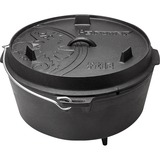 Petromax FT12 Horno Alrededor hierro fundido, Olla negro, 14 L, Alrededor, hierro fundido, Negro