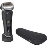 Procter & Gamble Series 9 Pro+ 9510s Wet & Dry Máquina de afeitar de láminas Recortadora Negro negro/Plateado, Máquina de afeitar de láminas, Negro, Batería, 60 min, Caja, 1 pieza(s)