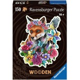 Ravensburger Rompecabezas de madera Zorro colorido, Puzzle 