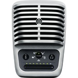 SHURE Micrófono plateado
