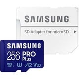 Samsung MB-MD256S 256 GB MicroSDXC UHS-I Clase 10, Tarjeta de memoria 256 GB, MicroSDXC, Clase 10, UHS-I, 180 MB/s, 130 MB/s