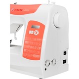 Singer C5205, Máquina de coser blanco/Naranja