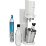 SodaStream Crystal 2.0 Negro, Gasificador de agua blanco, Negro, Vidrio, 60 L