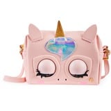 Spin Master PURSE PETS - BOLSO MASCOTA INTERACTIVA - GLAMICORN UNICORN - Bolso niña y Mascota Interactiva Unicornio Glamicorn con más de 25 Sonidos y Reacciones - 6064255 - 6062241 Juguetes niña 5 años +, Bolsa Purse Pets - BOLSO MASCOTA INTERACTIVA - GLAMICORN UNICORN - Bolso niña y Mascota Interactiva Unicornio Glamicorn con más de 25 Sonidos y Reacciones - 6064255 - 6062241 Juguetes niña 5 años +, Niño/niña, Bandolera, Cremallera, Rosa, Imagen, Rosa