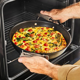 Tefal Set de sartenes Experience aluminio, 3 piezas, Juego de sartenes negro