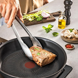 Tefal Set de sartenes Experience aluminio, 3 piezas, Juego de sartenes negro