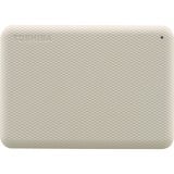 Toshiba Canvio Advance disco duro externo 2000 GB Blanco, Unidad de disco duro beige, 2000 GB, 2.5", 2.0/3.2 Gen 1 (3.1 Gen 1), Blanco