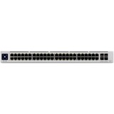 Ubiquiti UniFi USW-PRO-48 switch Gestionado L2/L3 Gigabit Ethernet (10/100/1000) 1U Plata, Interruptor/Conmutador gris, Gestionado, L2/L3, Gigabit Ethernet (10/100/1000), Montaje en rack, 1U