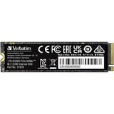 Verbatim Vi5000 1 TB M.2 PCI Express 4.0 NVMe 3D NAND, Unidad de estado sólido 1 TB, M.2, 5000 MB/s