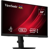 ViewSonic VG Series VG2409U-2 pantalla para PC 60,5 cm (23.8") 1920 x 1080 Pixeles Full HD LED Negro, Monitor LED negro (mate), 60,5 cm (23.8"), 1920 x 1080 Pixeles, Full HD, LED, 4 ms, Negro