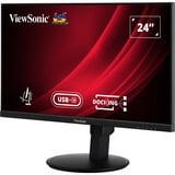 ViewSonic VG Series VG2409U-2 pantalla para PC 60,5 cm (23.8") 1920 x 1080 Pixeles Full HD LED Negro, Monitor LED negro (mate), 60,5 cm (23.8"), 1920 x 1080 Pixeles, Full HD, LED, 4 ms, Negro