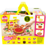 ZURU Slime Mart - Caja Mixta de Pizza y Comida Rápida en Cesta, Manualidades 