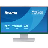 iiyama T2252MSC-W2AG, Monitor LED blanco (mate)