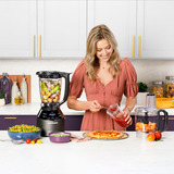 nutribullet Triple Prep System NBF580B, Batidora depie gris oscuro