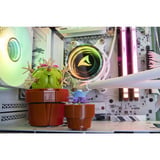 ALTERNATE Serie PC Personalizada • Elementos Frost Thunder, Gaming-PC blanco