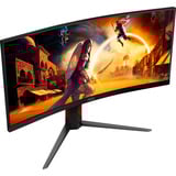 AOC CU34G4, Monitor de gaming negro (mate)