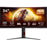 AOC CU34G4, Monitor de gaming negro (mate)
