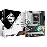 ASRock 90-MXBJY0-A0UAYZ, Placa base plateado/Negro