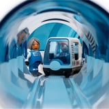 BRIO World - Space Deluxe Train Set, Vehículo de juguete 