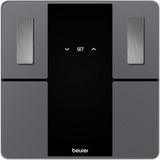 Beurer Báscula de diagnóstico BF 500 Super Black Edition, Balanza gris/Negro