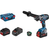 Bosch GSR 18V-150 C Professional 2200 RPM Sin llave 2,1 kg Negro, Azul, Rojo, Taladro/destornillador azul/Negro, Taladro de pistola, Sin llave, Negro, Azul, Rojo, 1,3 cm, 2200 RPM, 15 cm