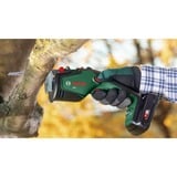 Bosch Keo power jigsaws 2300 spm 1,4 kg, Serrucho podador verde/Negro, Empuñadura cilíndrica, Verde, 2300 spm, 8 cm, 20 m/s², 1,5 m/s²
