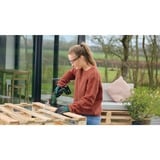 Bosch Keo power jigsaws 2300 spm 1,4 kg, Serrucho podador verde/Negro, Empuñadura cilíndrica, Verde, 2300 spm, 8 cm, 20 m/s², 1,5 m/s²