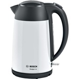 Bosch TWK3P421 tetera eléctrica 1,7 L 2400 W Negro, Blanco, Hervidor de agua blanco/Negro, 1,7 L, 2400 W, Negro, Blanco, Acero inoxidable, Indicador de nivel de agua, Protección contra sobrecalentamiento