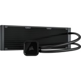 Corsair iCUE H150i RGB ELITE Procesador Sistema de refrigeración líquida todo en uno 12 cm Negro 1 pieza(s), Refrigeración por agua negro, Sistema de refrigeración líquida todo en uno, 12 cm, 1850 RPM, 19 dB, 35,8 dB, 65,57 cfm