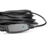 Digitus Cable de extensión USB 3.2 Gen 1 activo, 20 metros, Cable alargador negro