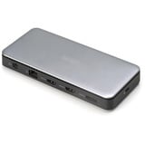 Digitus Estación de acoplamiento USB-C de 11 puertos gris/Negro