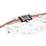 Digitus Protector de empalme por crimpar LWL, con aprobación de telecomunicaciones TS0338/96, Guía para cable plateado