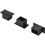 Digitus Tapón ciego para LC Dúplex, Tapa protectora negro