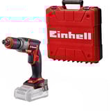 EINHELL Atornillador profesional para placas de yeso a batería TP-DY 18 Li BL - Solo, 18 Voltios, Destornillador rojo/Negro